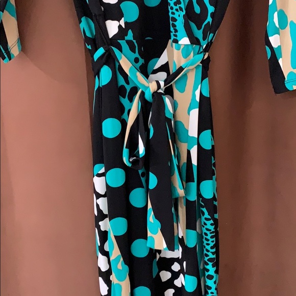 Multi color Maxi Dress - Picture 2 of 3